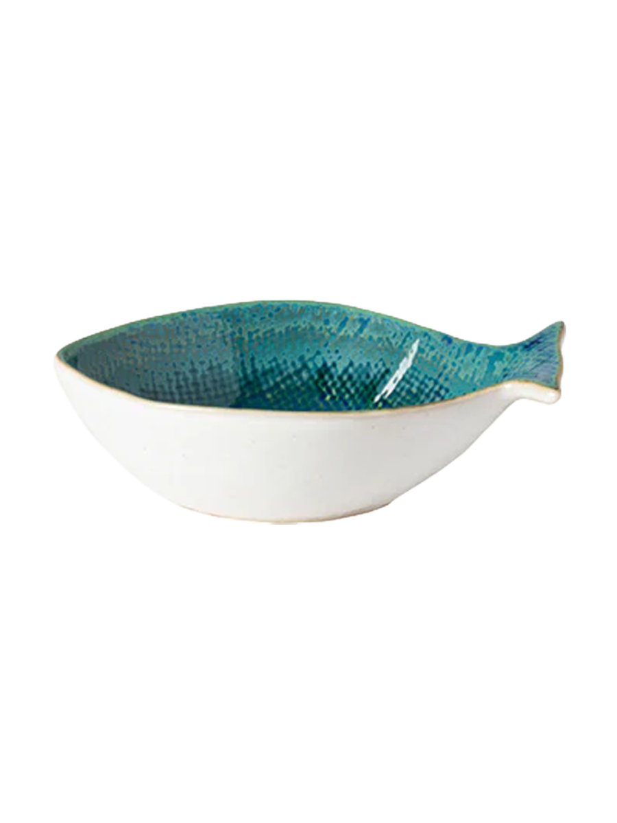 
Plat artisanal « Cavala Dori » - Bleu Atlantique