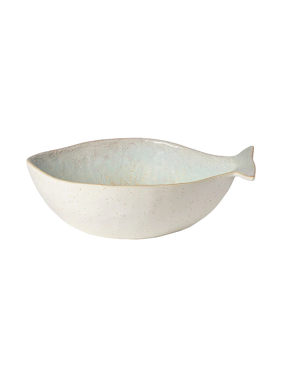 
Handcrafted Bowl "Cavala Dori" - Nacar Blue