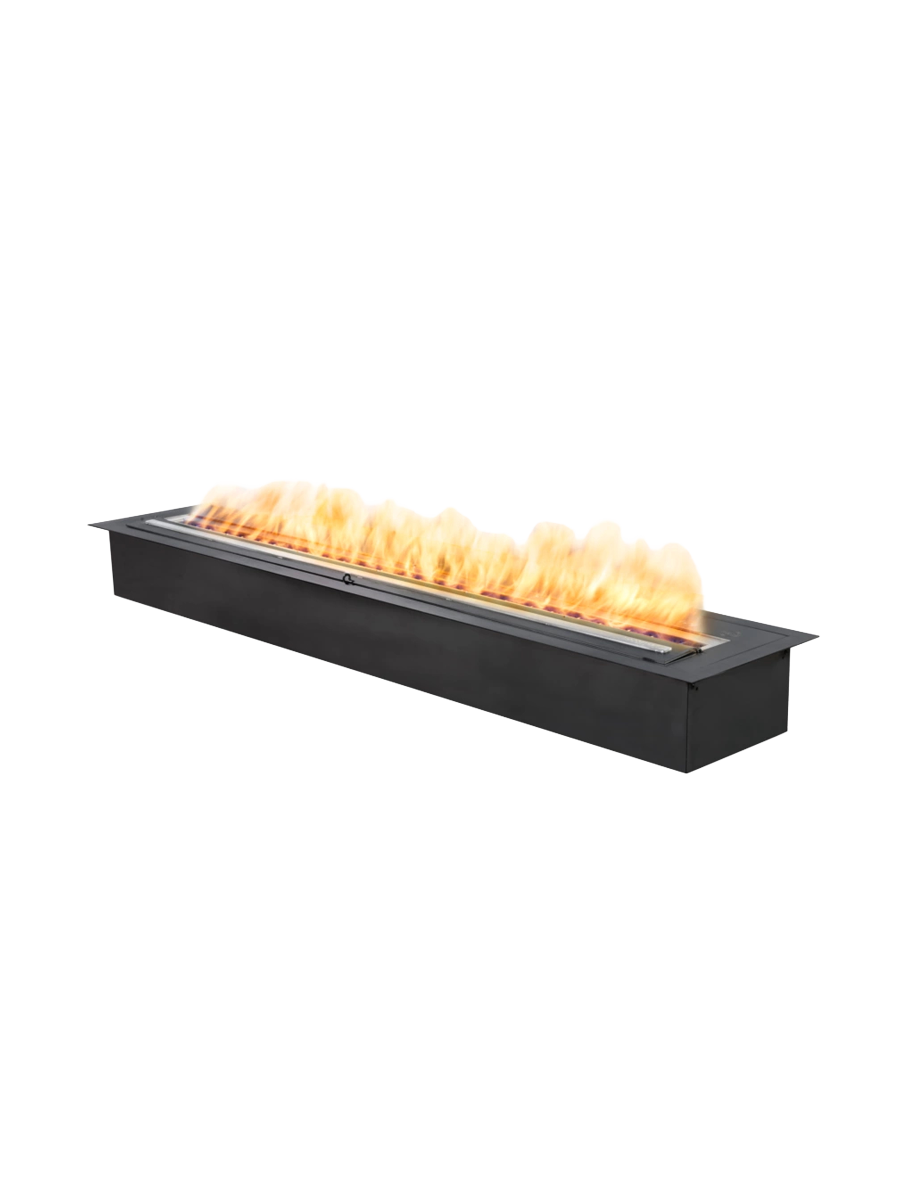 
Bio-Ethanol Fireplace Burner Insert "XL1200" - Black