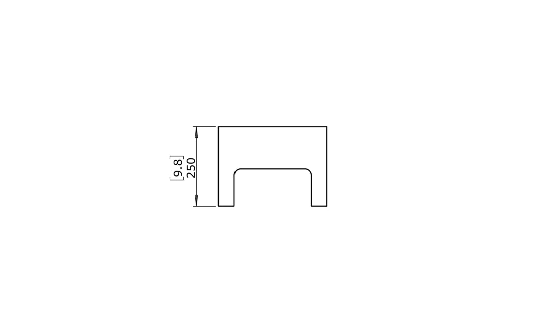 
Bioethanol Fire Table "Wharf 65" - Natural / With protective glass