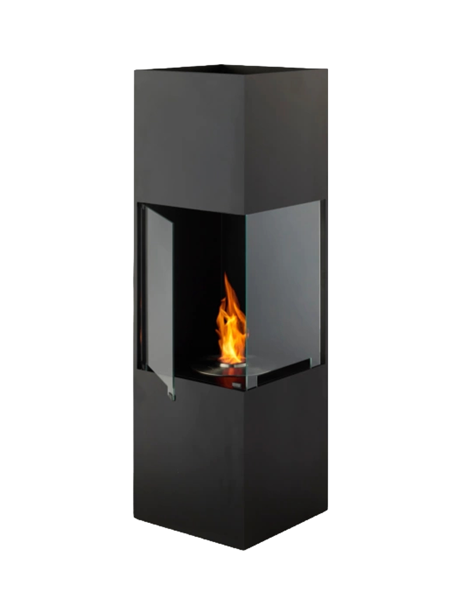 
Bio-Ethanol Designer Fireplace "BE" - Black