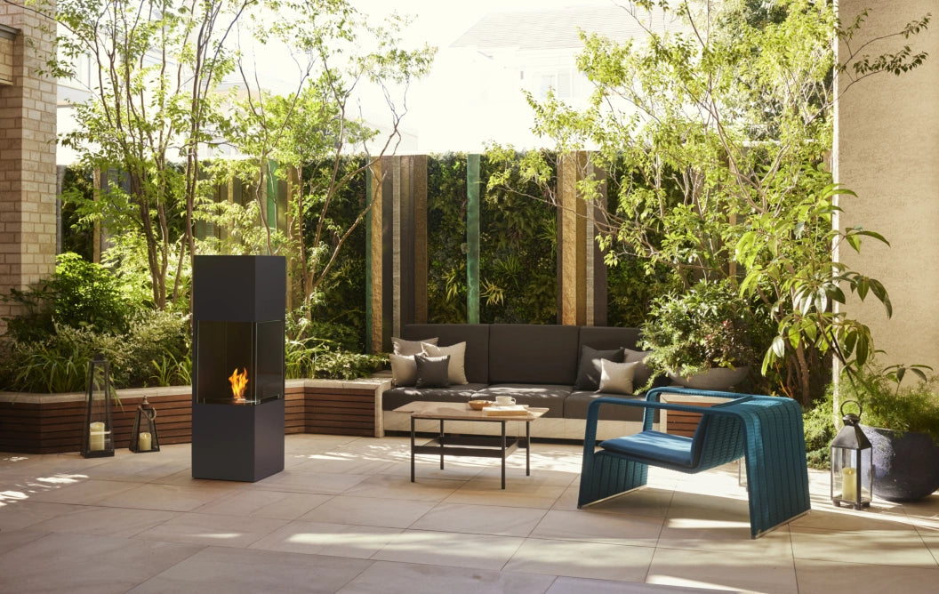 
Bio-Ethanol Designer Fireplace "BE" - Black