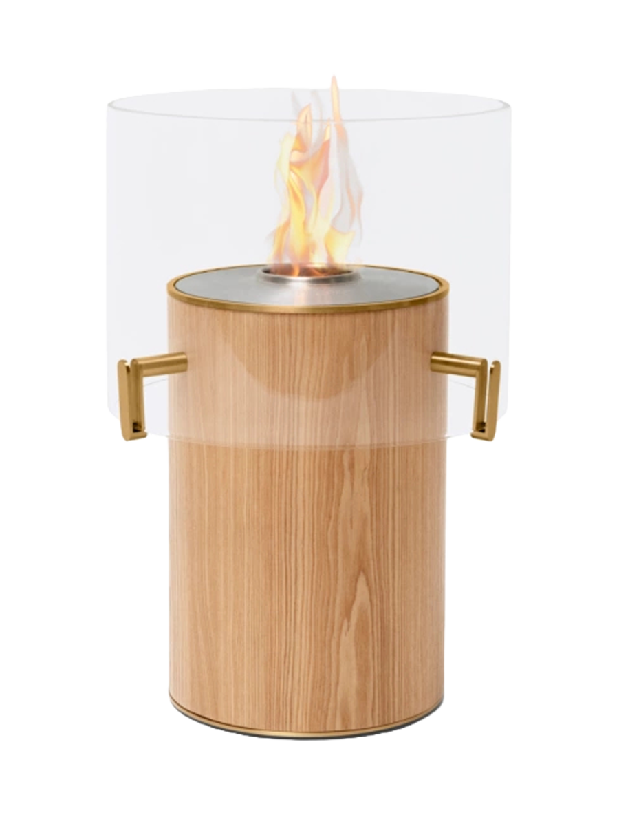 
Bio-Ethanol Designer Fireplace "PILLAR 3T"