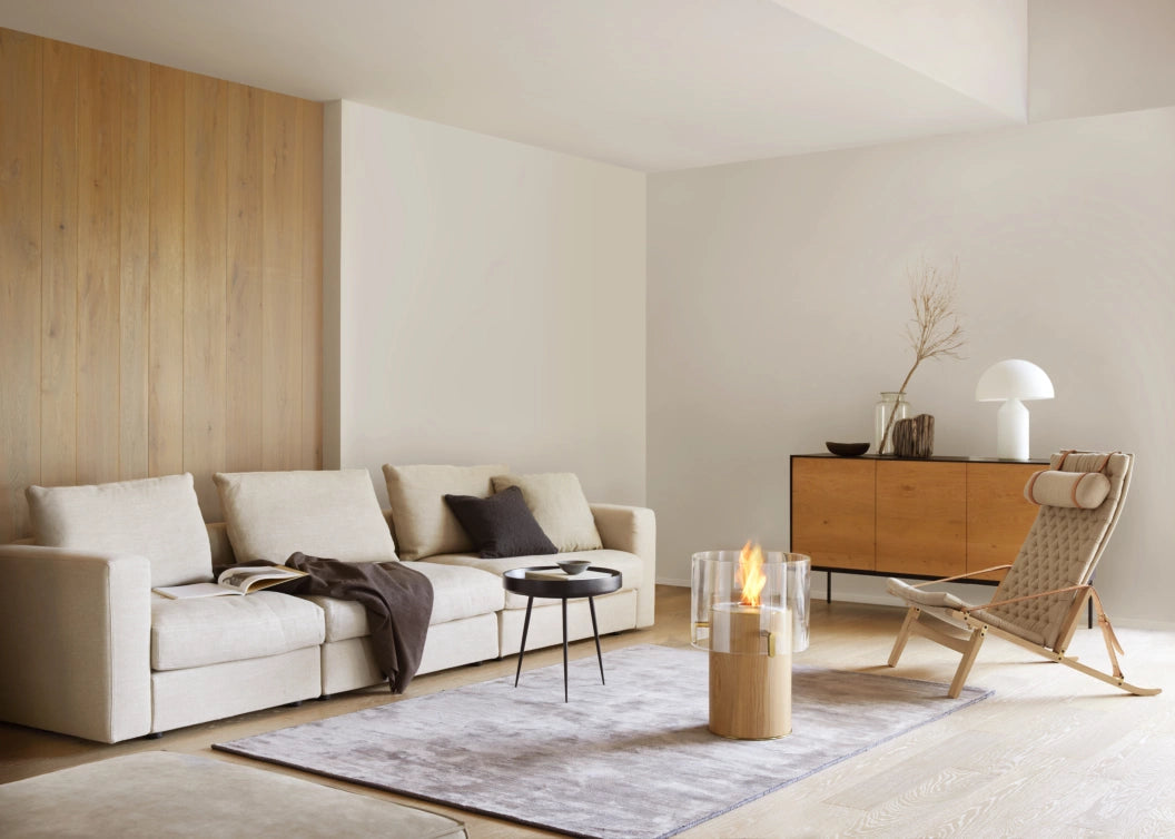 
Bio-Ethanol Designer Fireplace "PILLAR 3T"