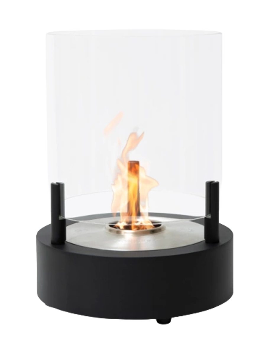 
Bio-Ethanol Designer Fireplace "T-LITE 3" - Black