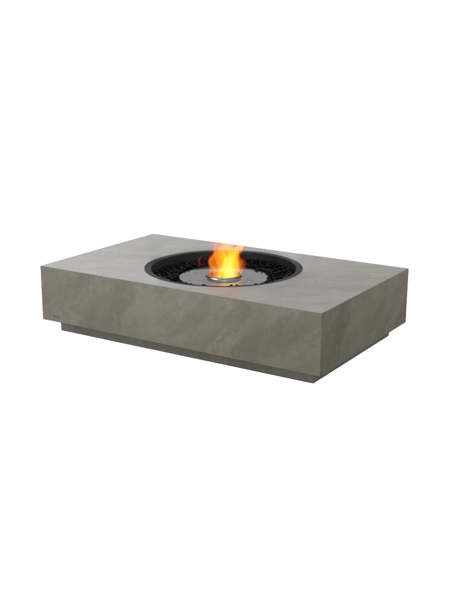 
Table à feu bioéthanol "Martini 50" - Naturel - Naturel / Sans verre de protection