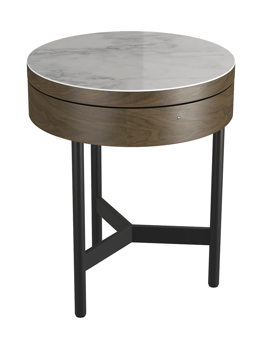 
Table d'appoint en céramique fonctionnelle « Kingston »