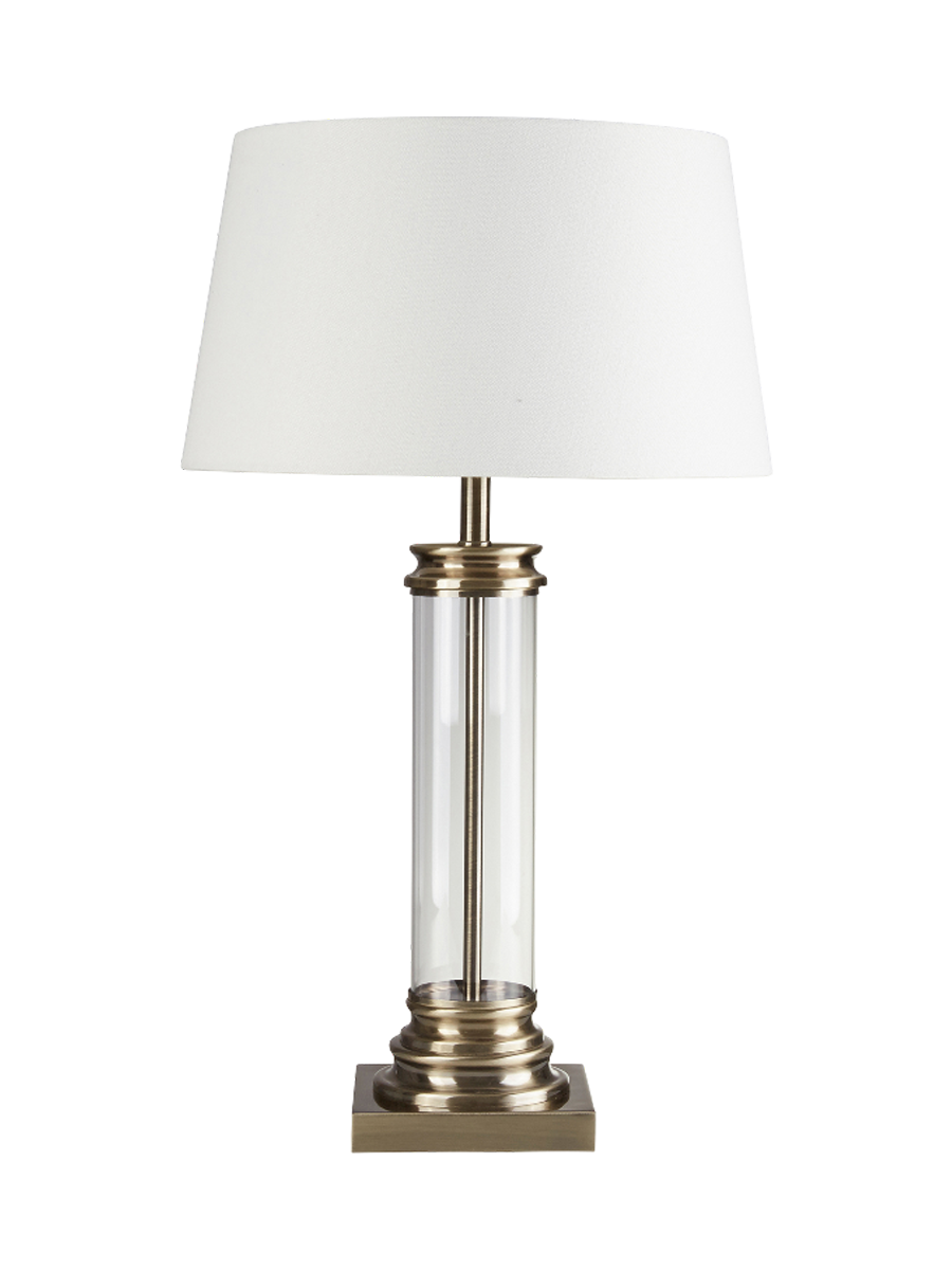 
Large, elegant designer table lamp "Pedestal" Ø 37/ 63 cm - Gold