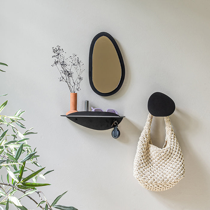 
Étagère murale design « Pipa » - Noir
