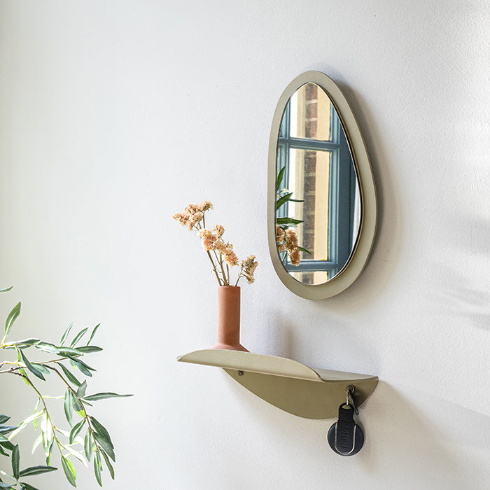 
Étagère murale design « Pipa » - Champagne