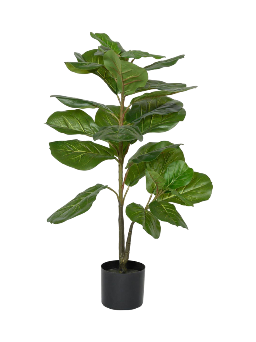 
Plante artificielle réaliste "Ficus Lyrata Tree", différentes tailles - Hauteur 100 cm