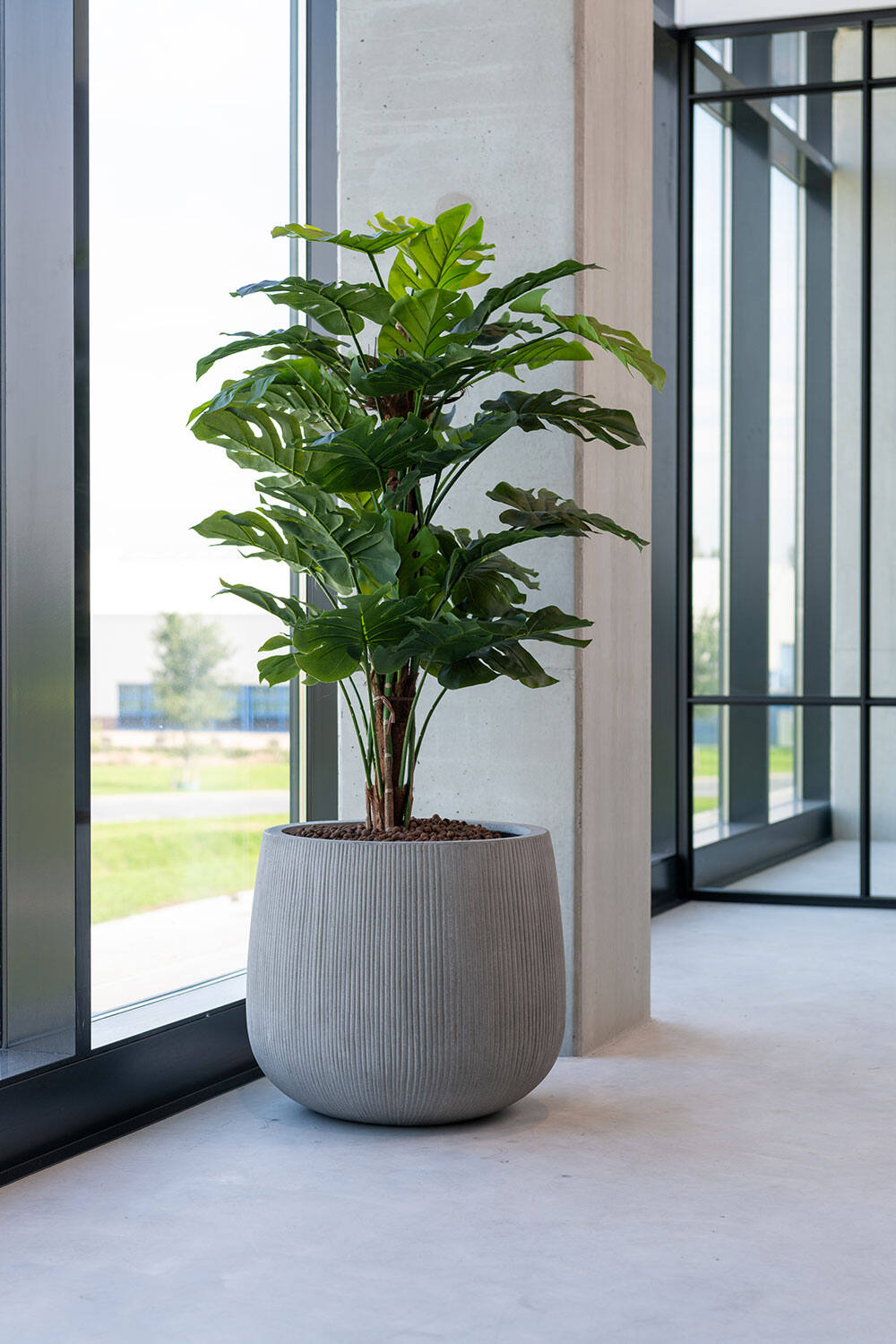 
Plante artificielle réaliste « Monstera Pertusum » Hauteur 140 cm