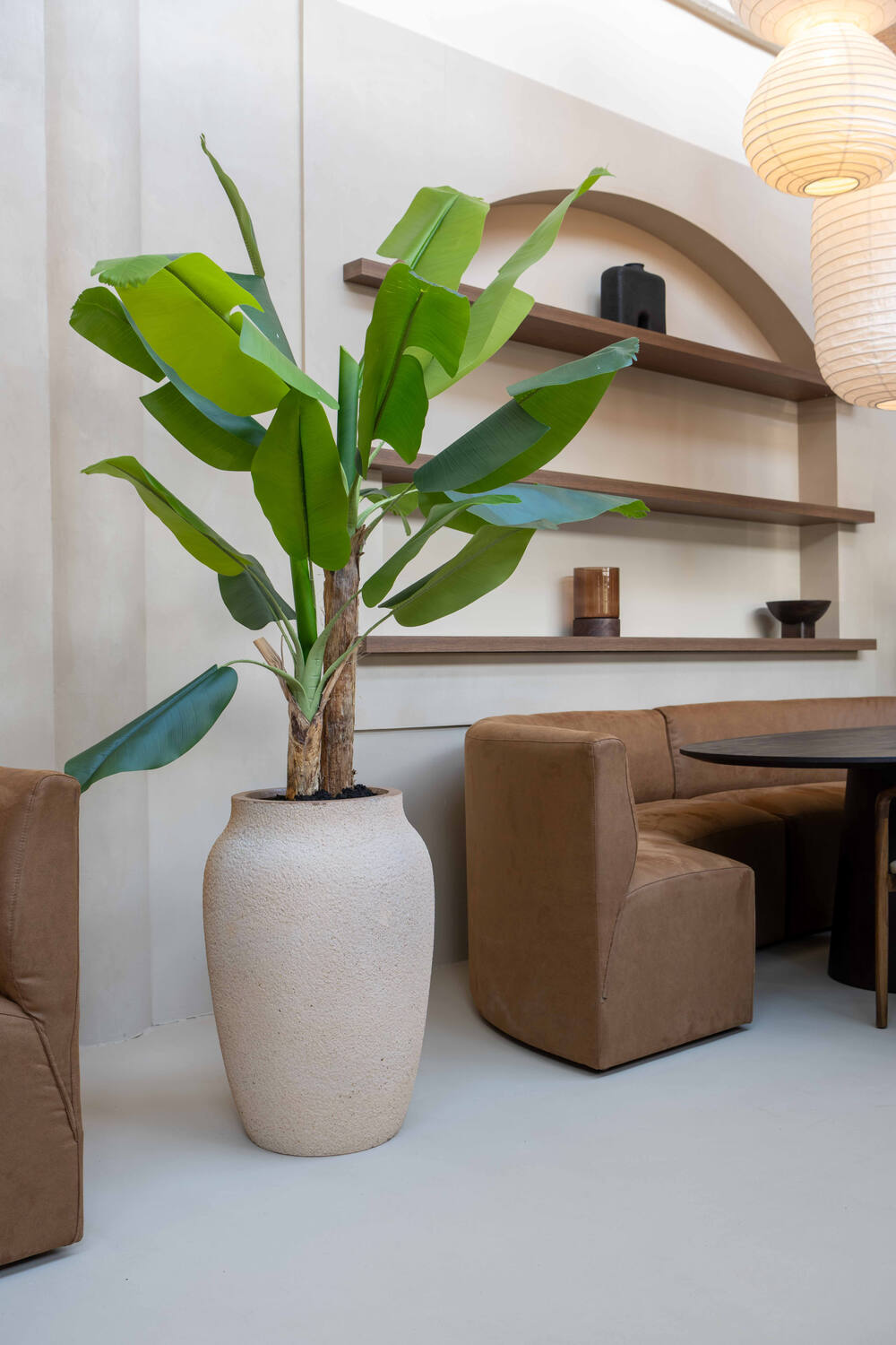 
Plante artificielle réaliste « Banana Tree », différentes tailles - Hauteur 205 cm