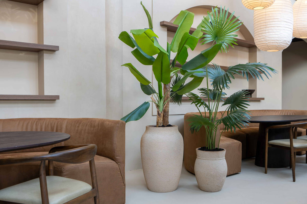 
Plante artificielle réaliste "Palm Tree Tuft", différentes tailles - Hauteur 220 cm