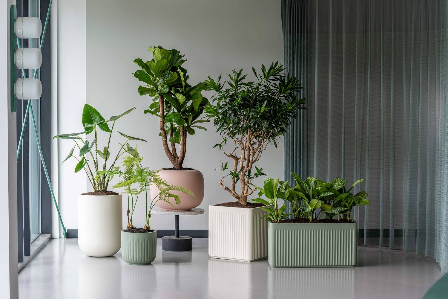 
Plante artificielle plus vraie que nature « Fern », différentes tailles - Hauteur 120 cm