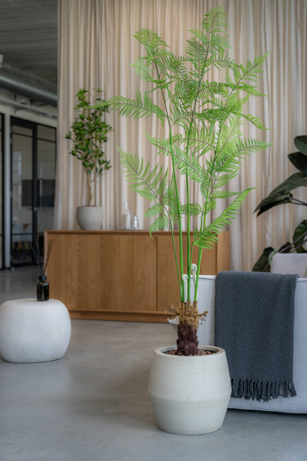 
Plante artificielle plus vraie que nature « Fern », différentes tailles - Hauteur 150 cm
