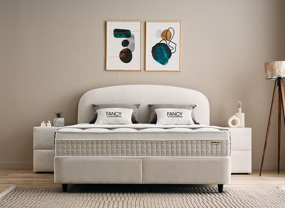 
Premium Boxspring Bed "Fancy" incl. Mattress & Topper - Without accessories / Mattress size: 140 x 200 cm
