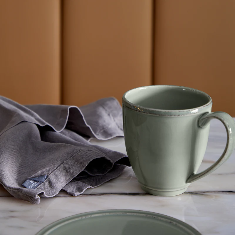 
Handmade "Friso" Tea & Coffee Mug - Sage Green