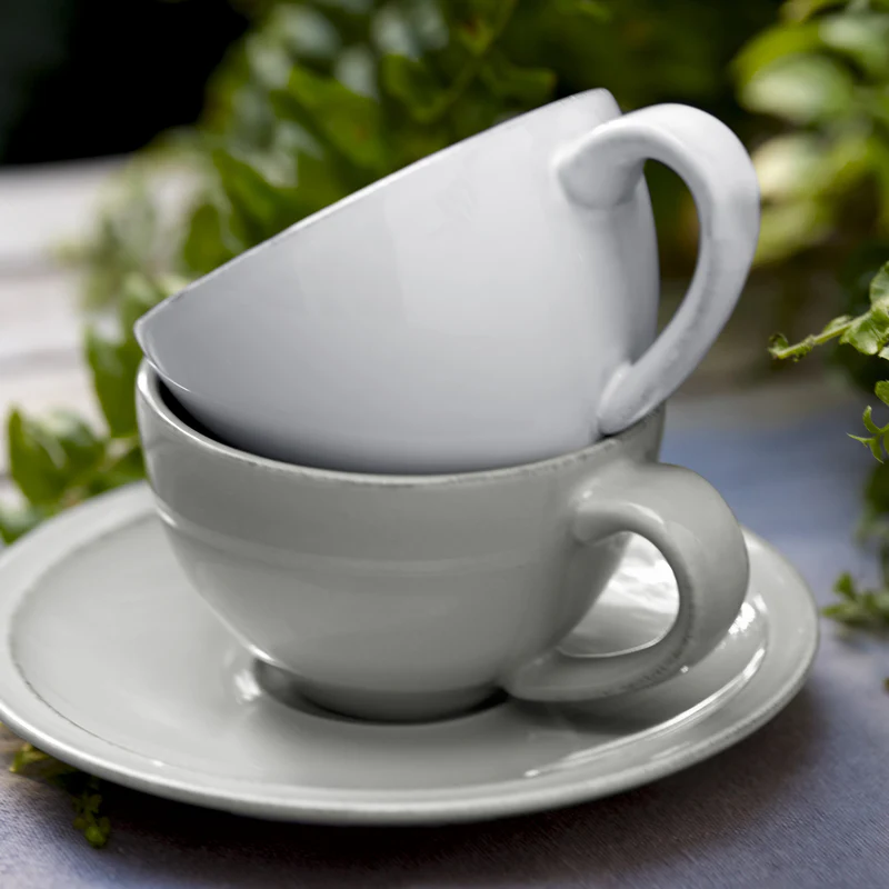 
Handmade Espresso Cup "Friso" with Saucer