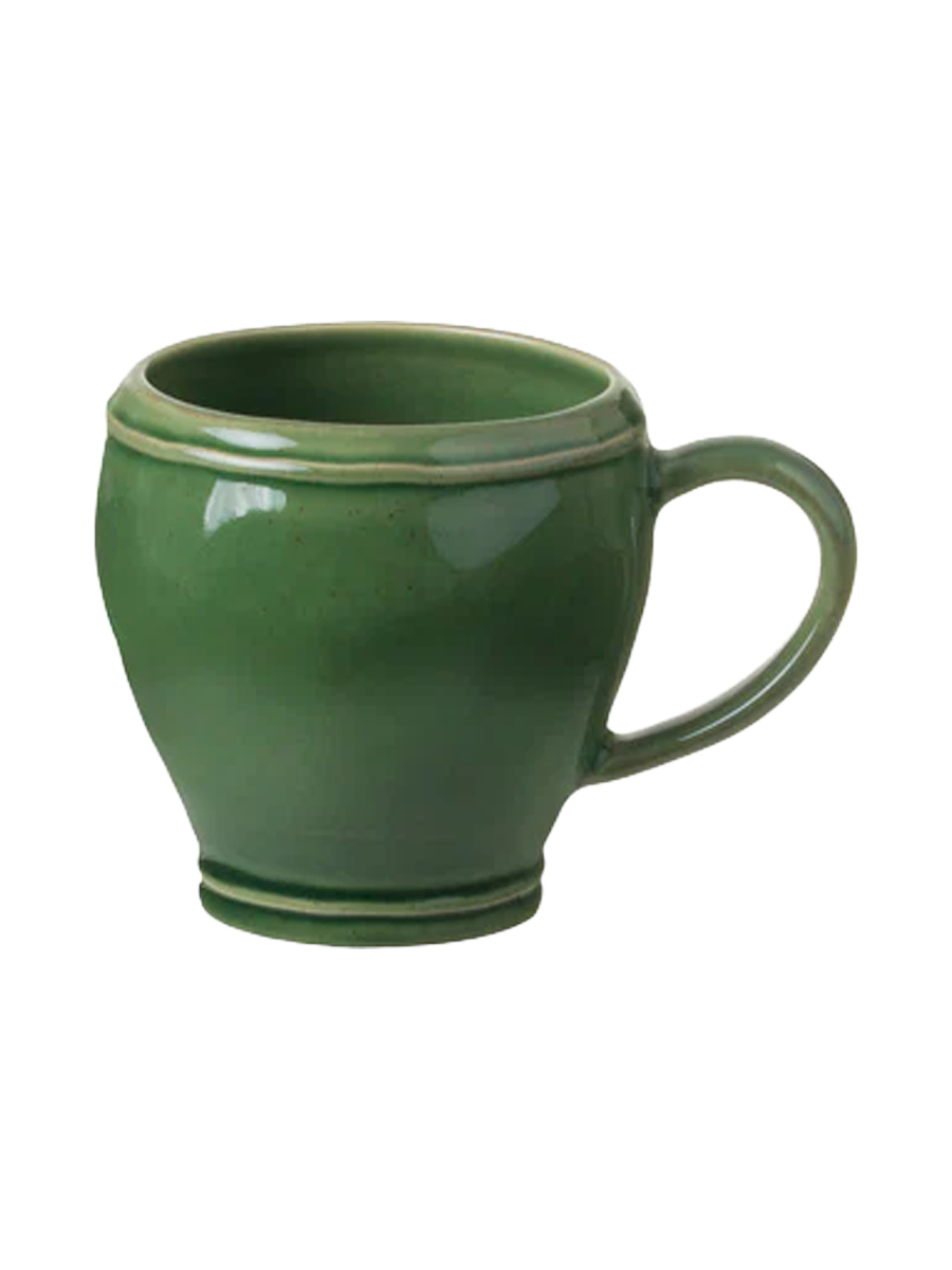 
Handmade Tea & Coffee Mug "Fontana" - Forest Green