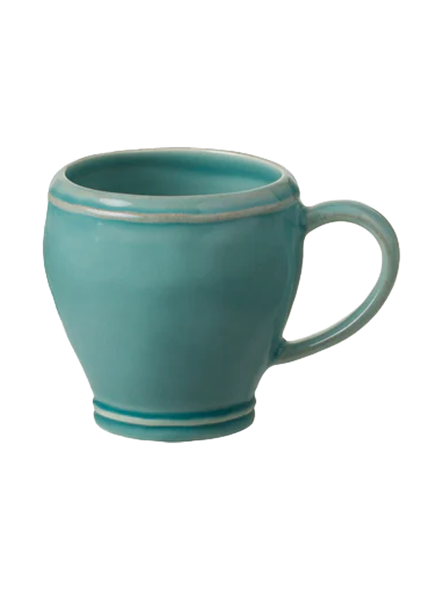 
Handmade Tea & Coffee Mug "Fontana" - Turquoise