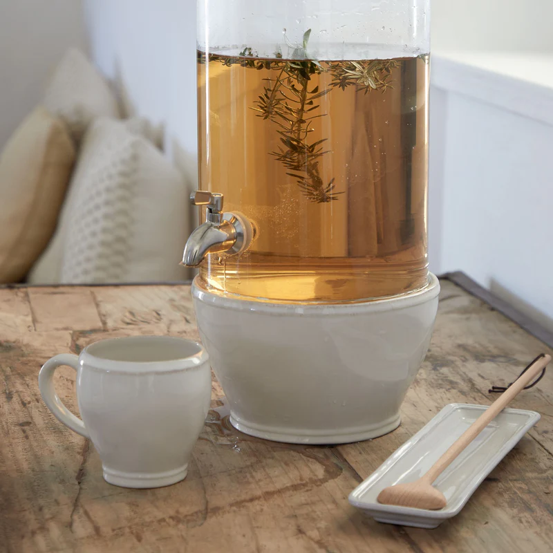 
Handmade Tea & Coffee Mug "Fontana" - White