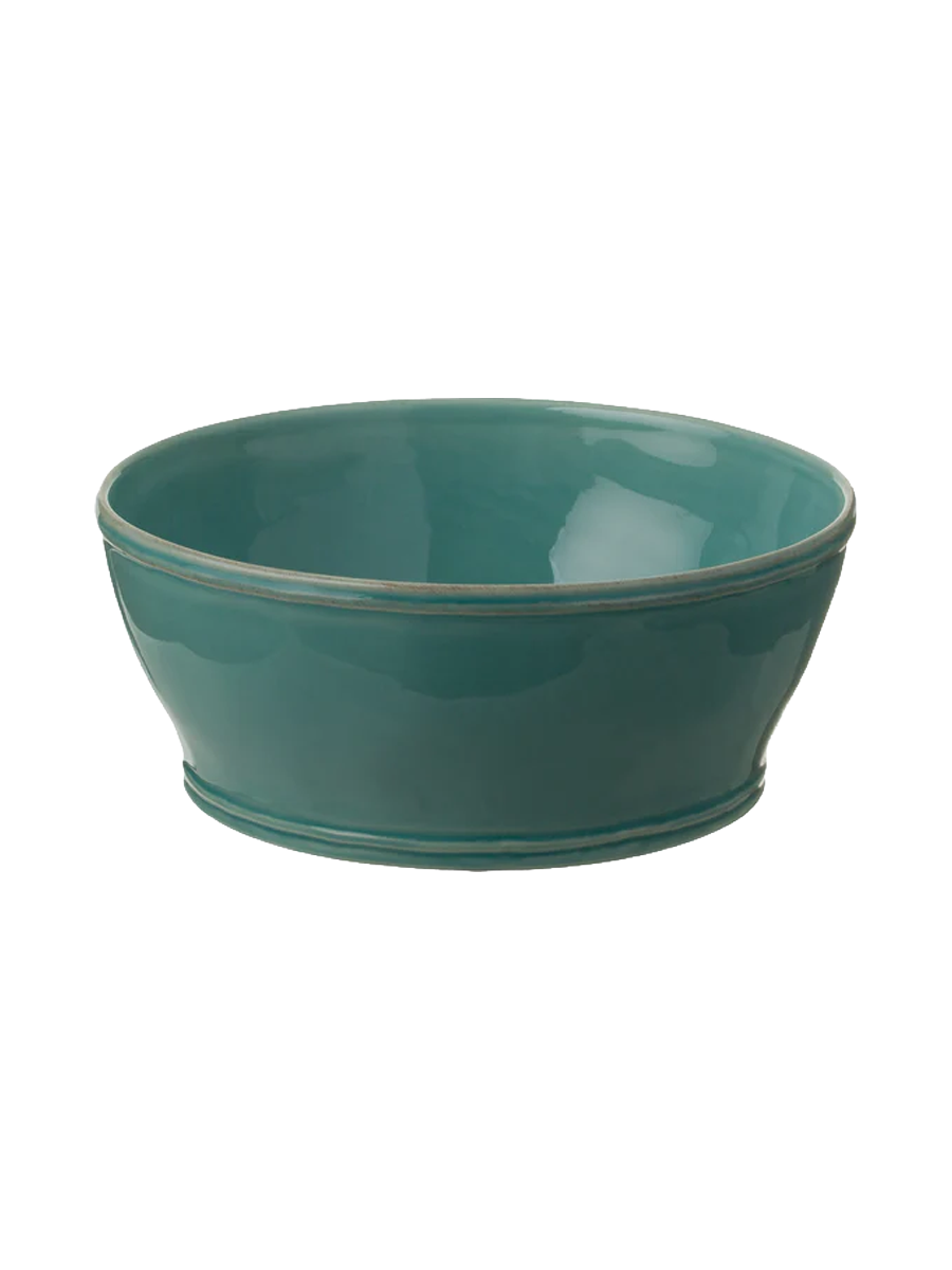 
Saladier fait main « Fontana » - Turquoise