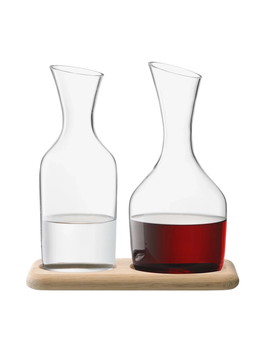 
3-piece "Wine & Water" Decanter Set