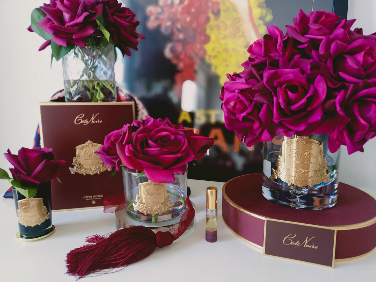 
Parfum d'intérieur de luxe « Rose Bud »