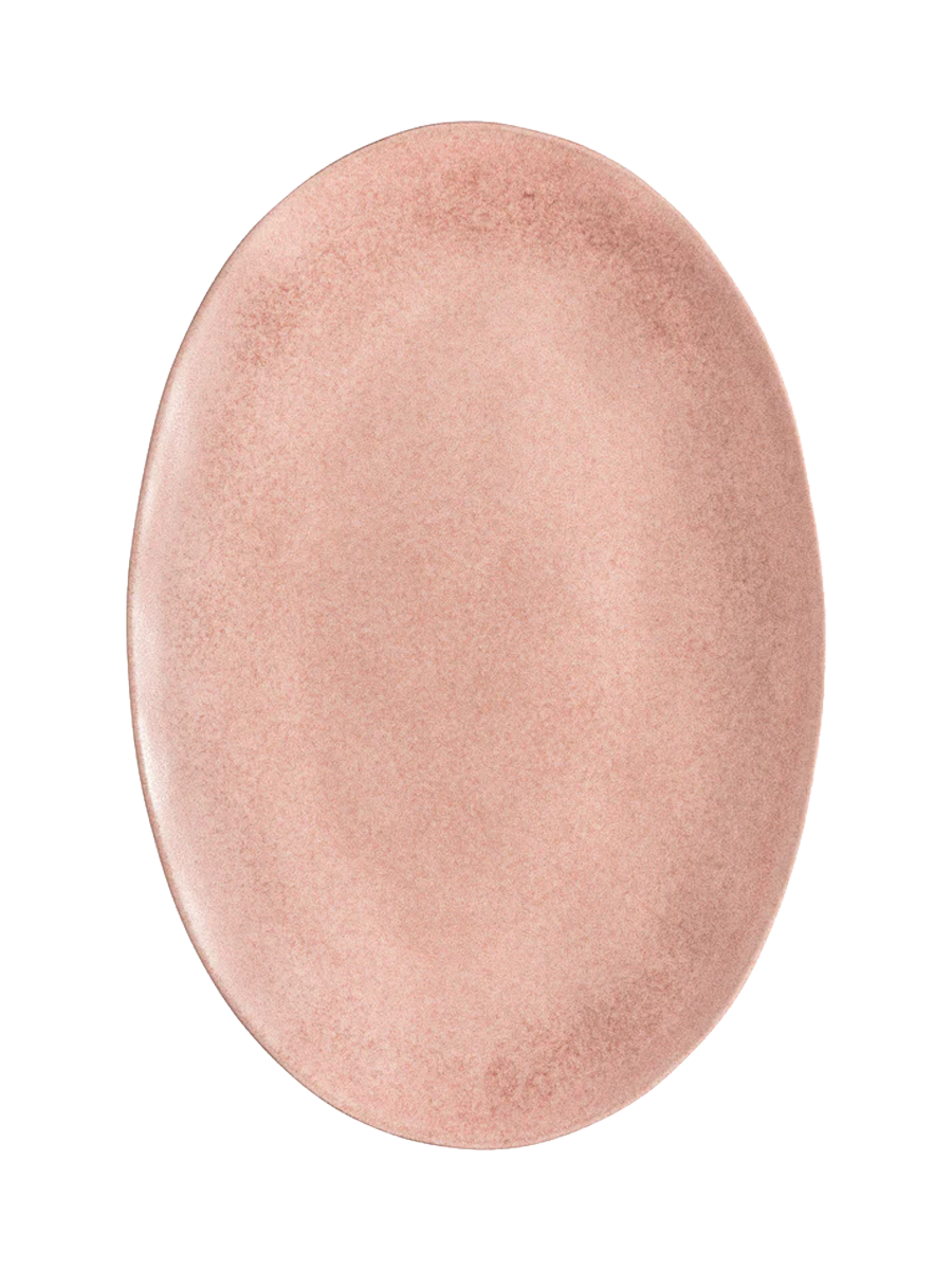 
Handmade Serving Platter "Livia" - Mauve Pink