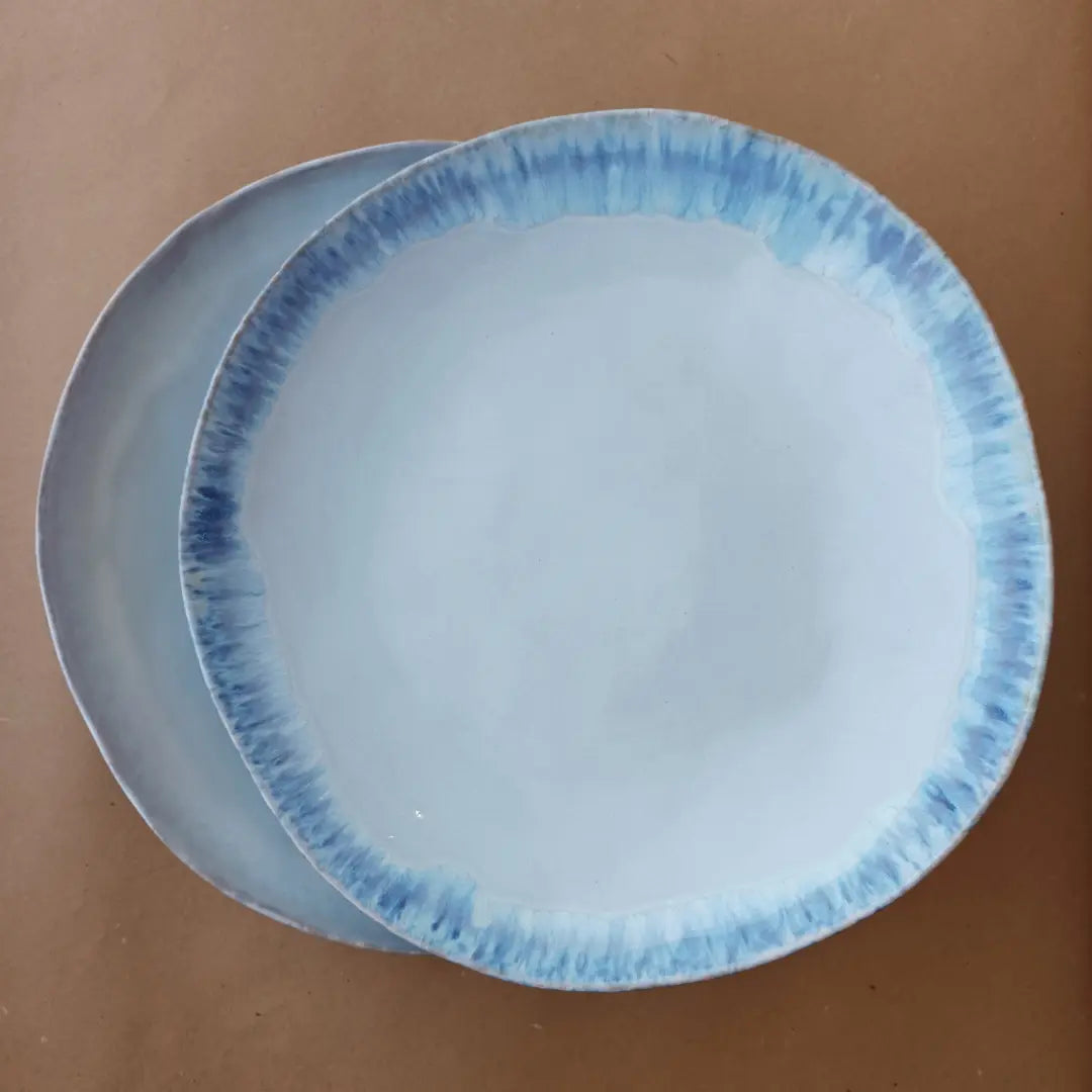 
Large, deep serving bowl "Brisa", handmade - Salt