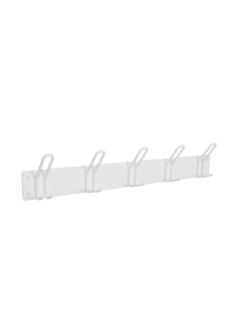 
Appendiabiti da parete di design “Miles 5” - Bianco