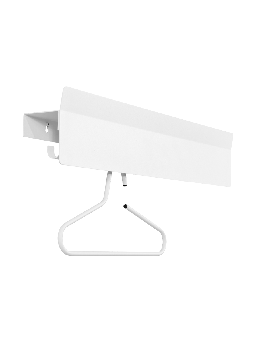 
Appendiabiti da parete di design „Vigilo 80“ - Bianco