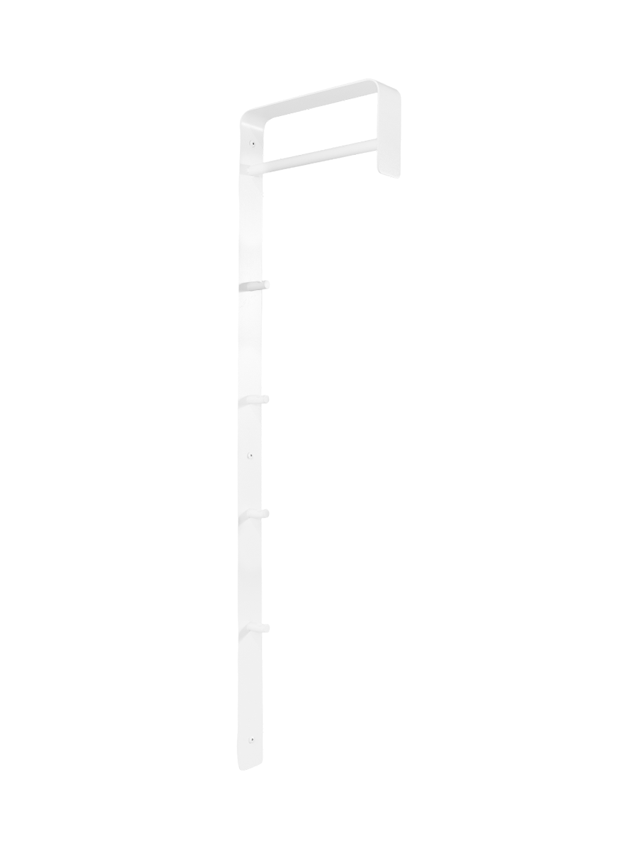 
Design Wandgarderobe „Arcus Bar“ - Weiss