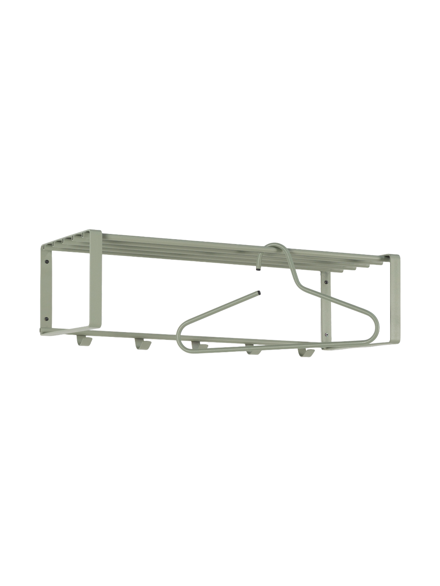 
Porte-manteau mural design « Rex 2 » - Vert Poussiéreux