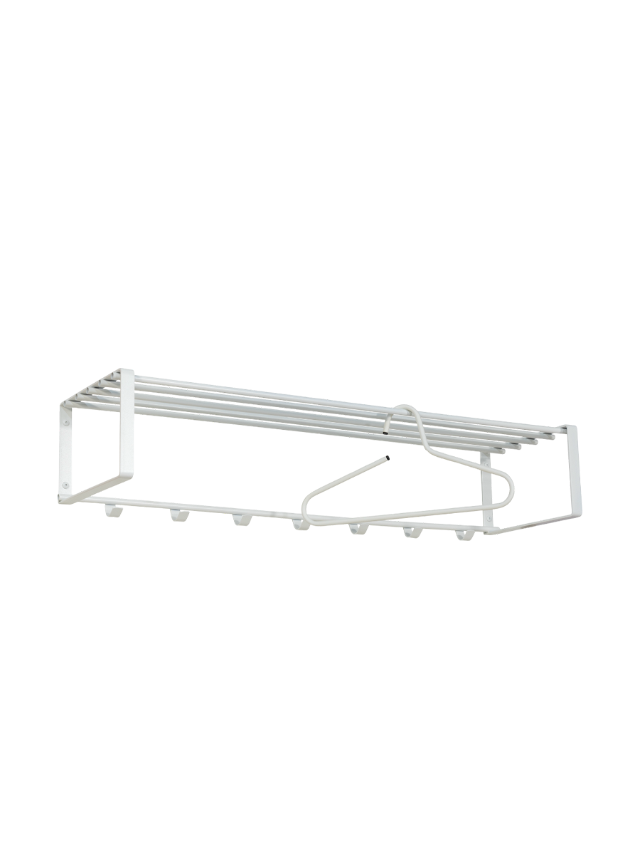 
Design Wandgarderobe „Rex 2 XL“ - Weiss