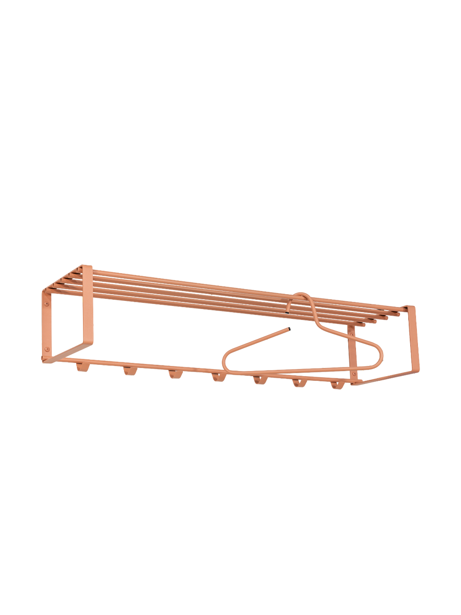 
Design Wandgarderobe „Rex 2 XL“ - Clay Terra