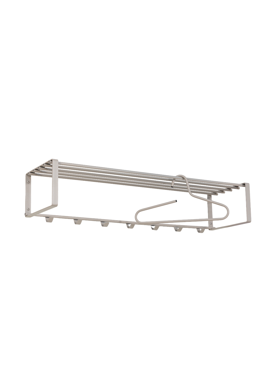 
Design Wandgarderobe „Rex 2 XL“ - Silky Taupe