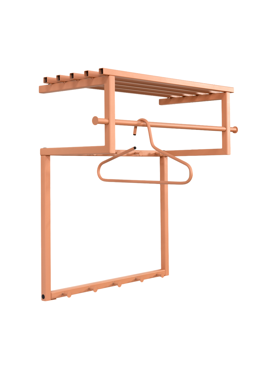 
Porte-manteau mural design « Rizzoli » - Clay Terra