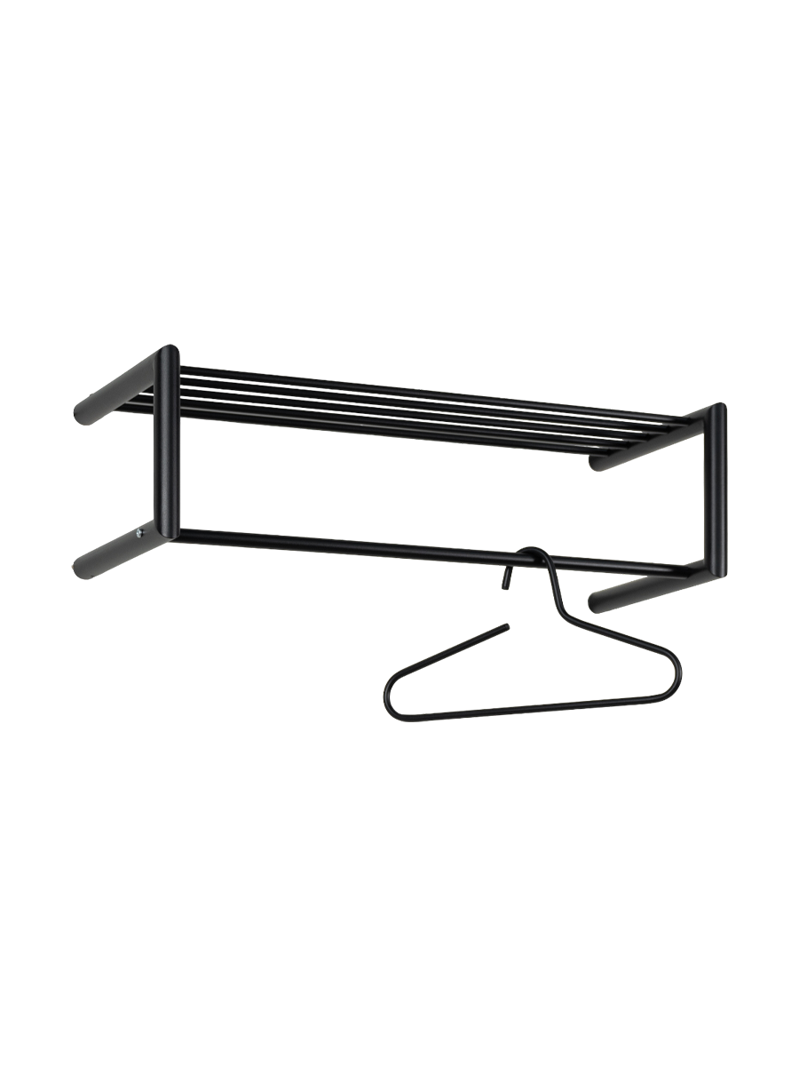 
"Smooth" Designer Wall Wardrobe - Black