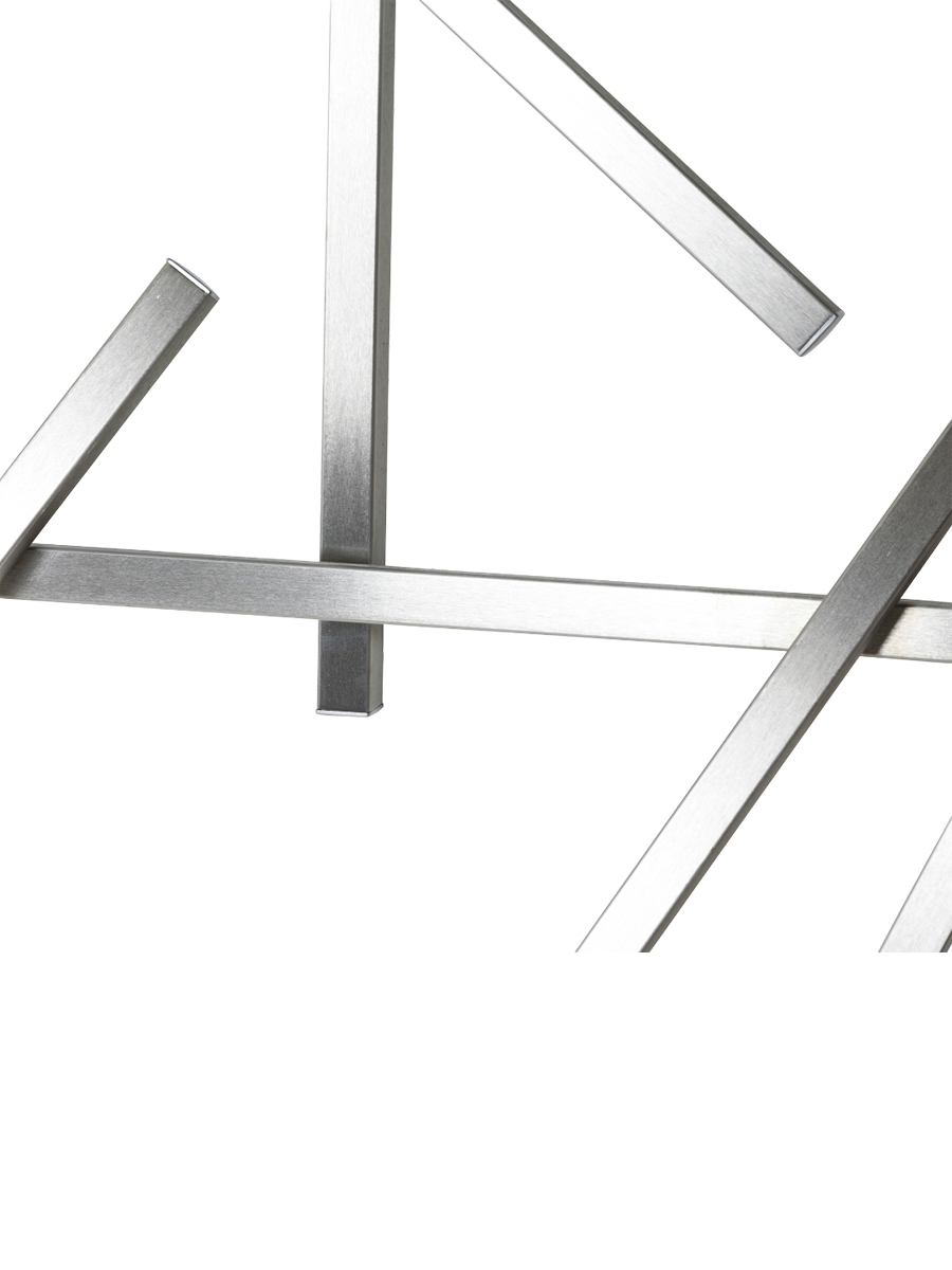 
Design Wall Wardrobe "Matches" - Stainless Steel