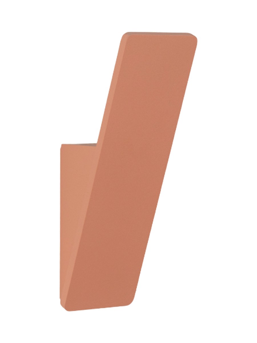 
Gancio da parete di design “Angle One” - Argilla Terra