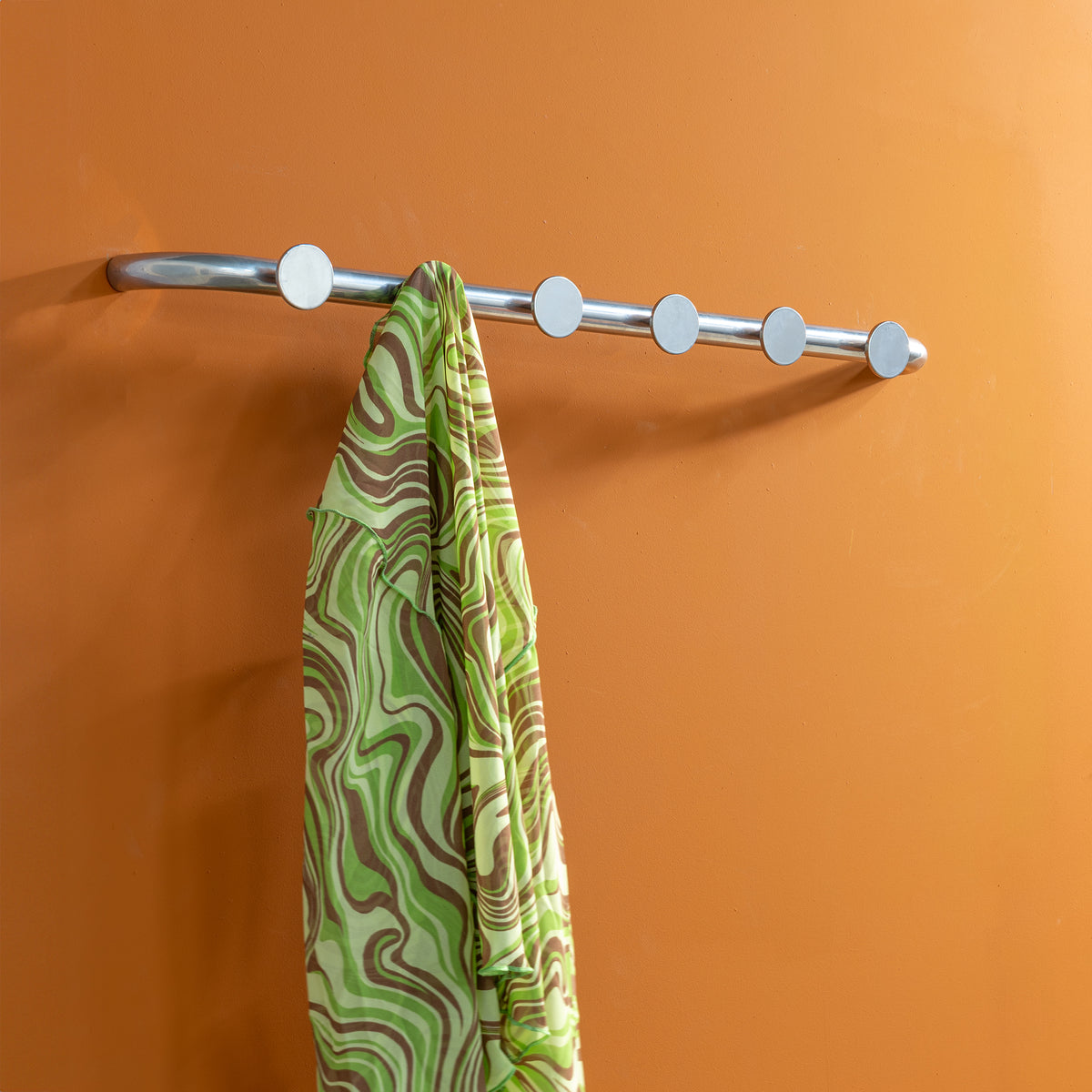 
Appendiabiti di design „Retro 6“ - Chrome Groovy