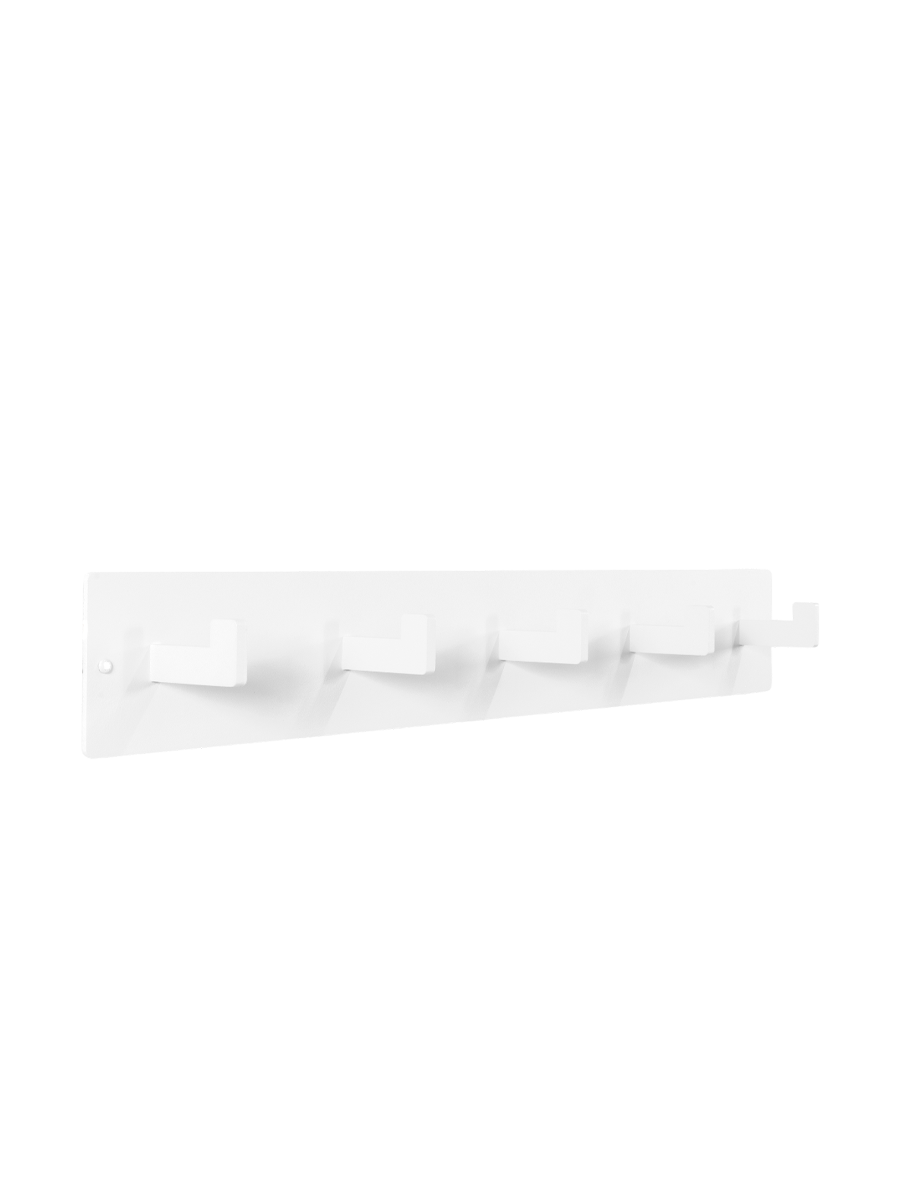 
Appendiabiti da parete di design “Leatherman 5” - Bianco