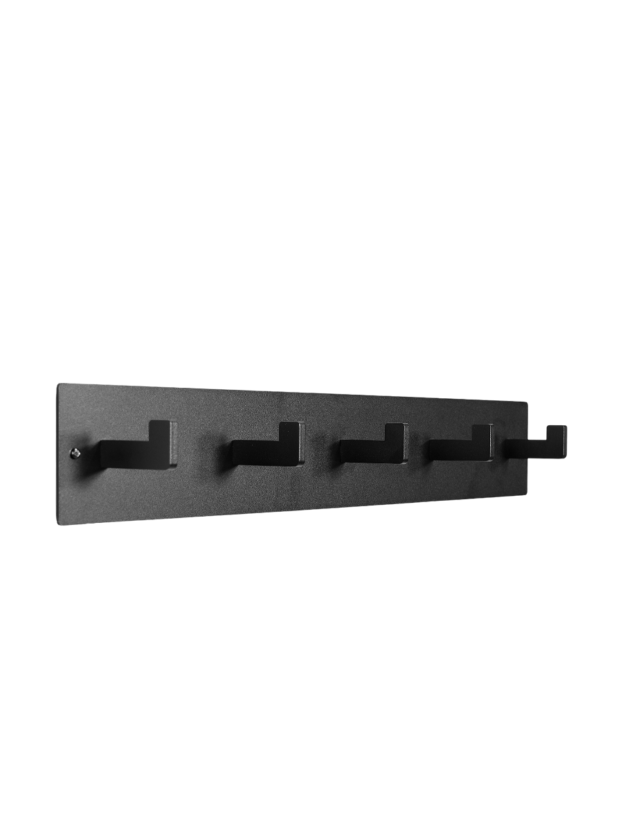 
Appendiabiti da parete di design “Leatherman 5” - Nero