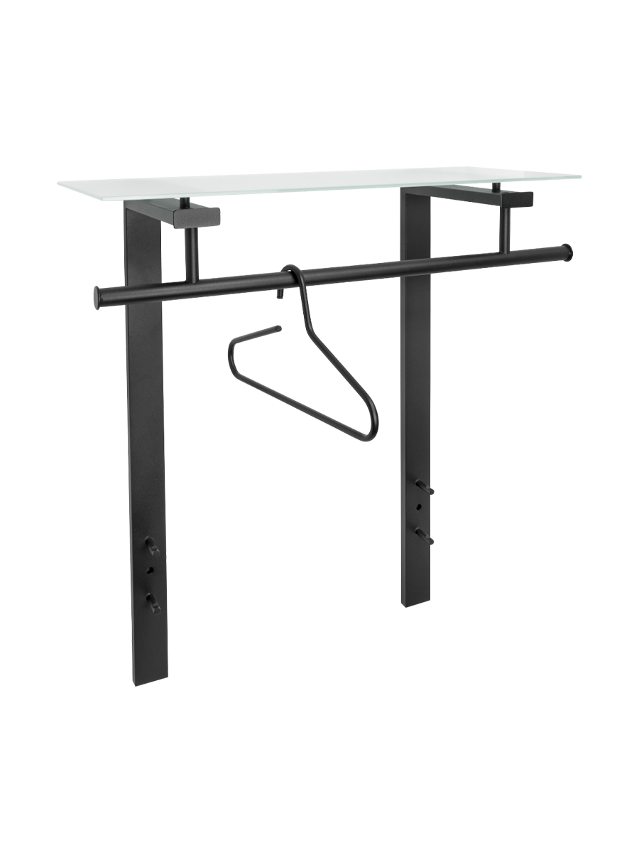 
"Dutch" Wall Coat Rack Design - Black