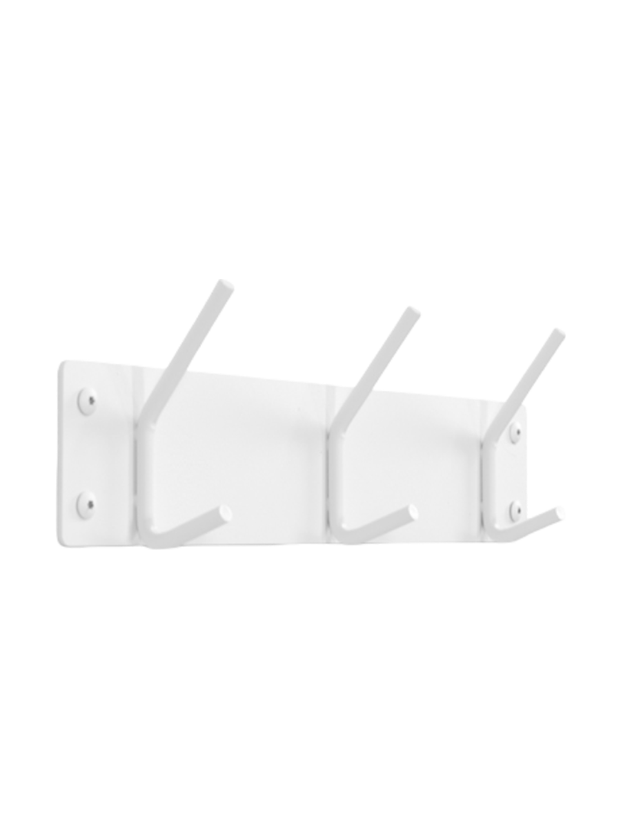 
Design Garderobenleiste „Fusion 3“ - Weiss