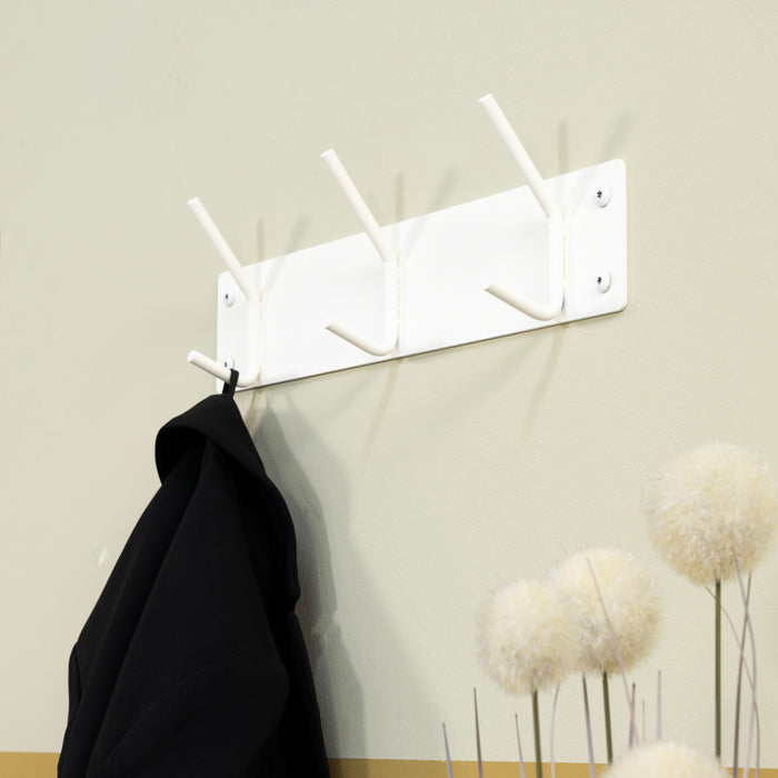 
Design Garderobenleiste „Fusion 3“ - Weiss