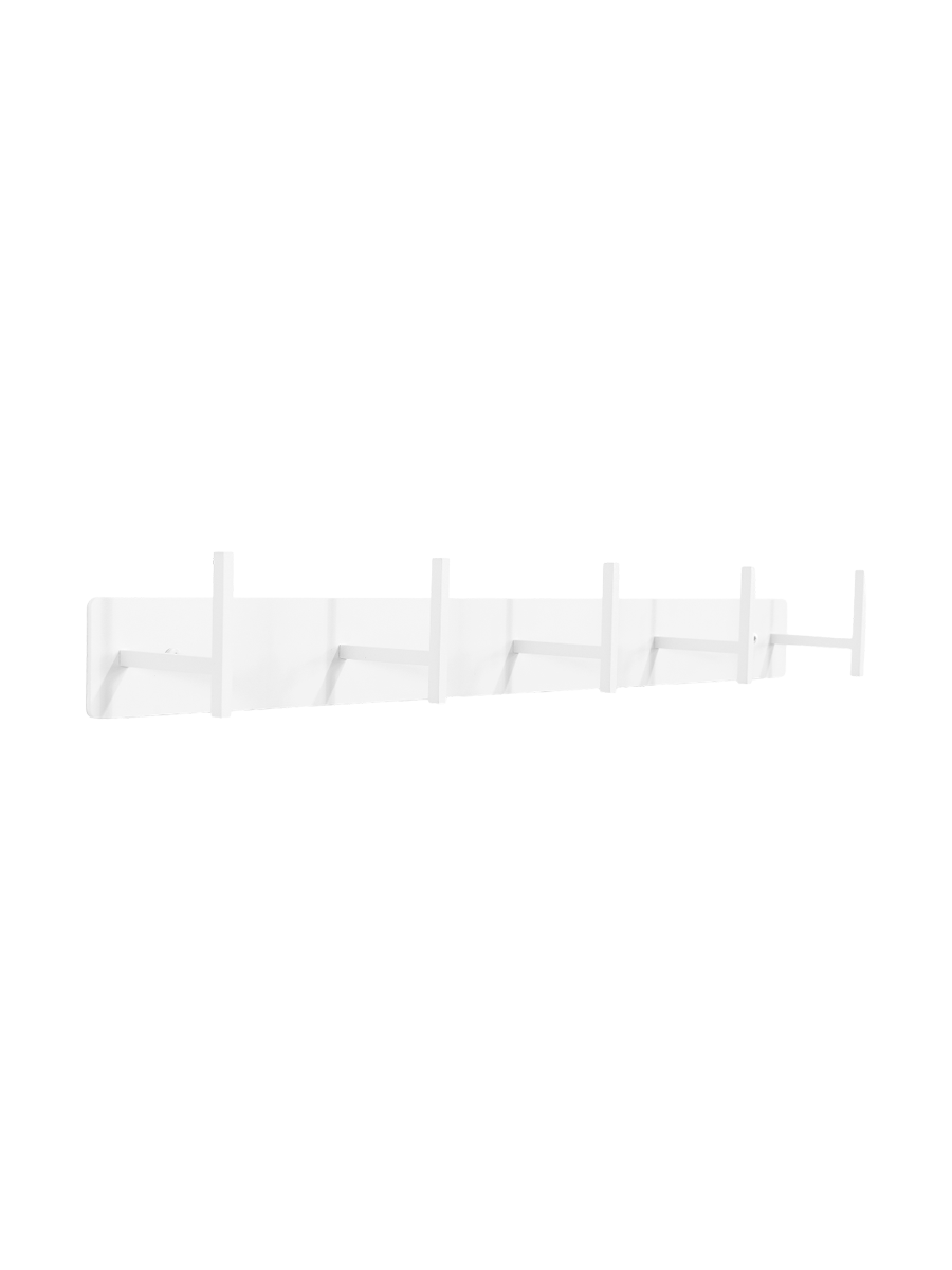 
Appendiabiti da parete di design “Chapman 5” - Bianco