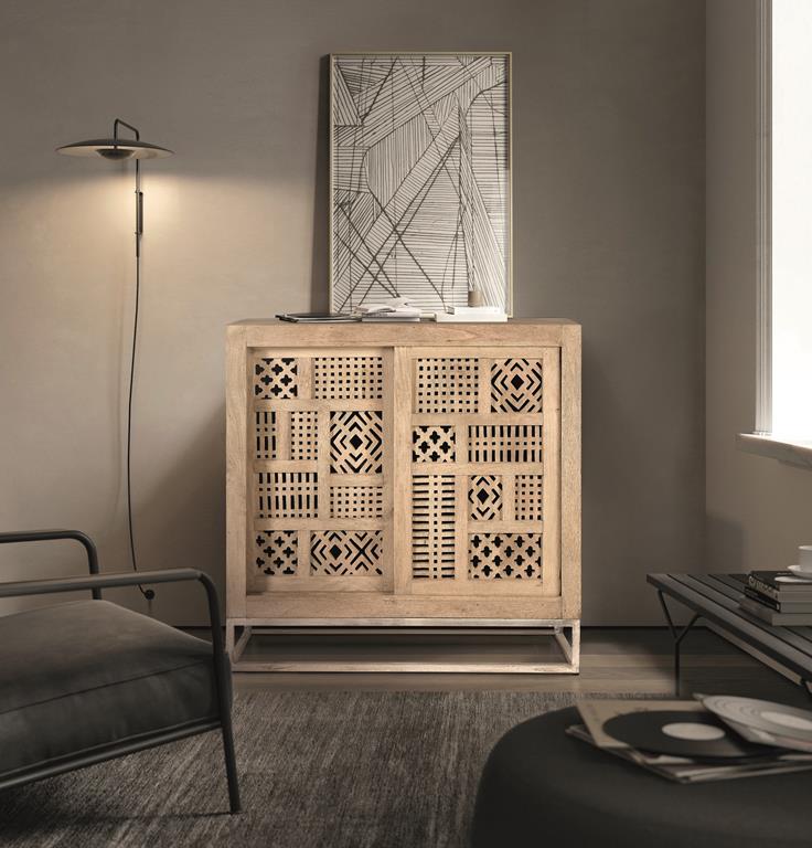 
Buffet massif fait à la main « Style » - 90 x 90 x 40 cm